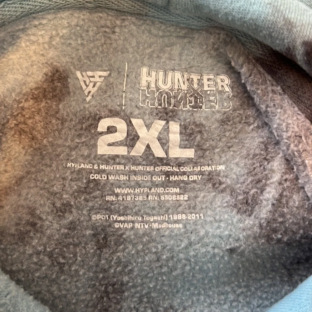 Zumiez Hunter X Hunter Killua Tie Dye Hoodie - Men’s XL - Picture 4 of 4